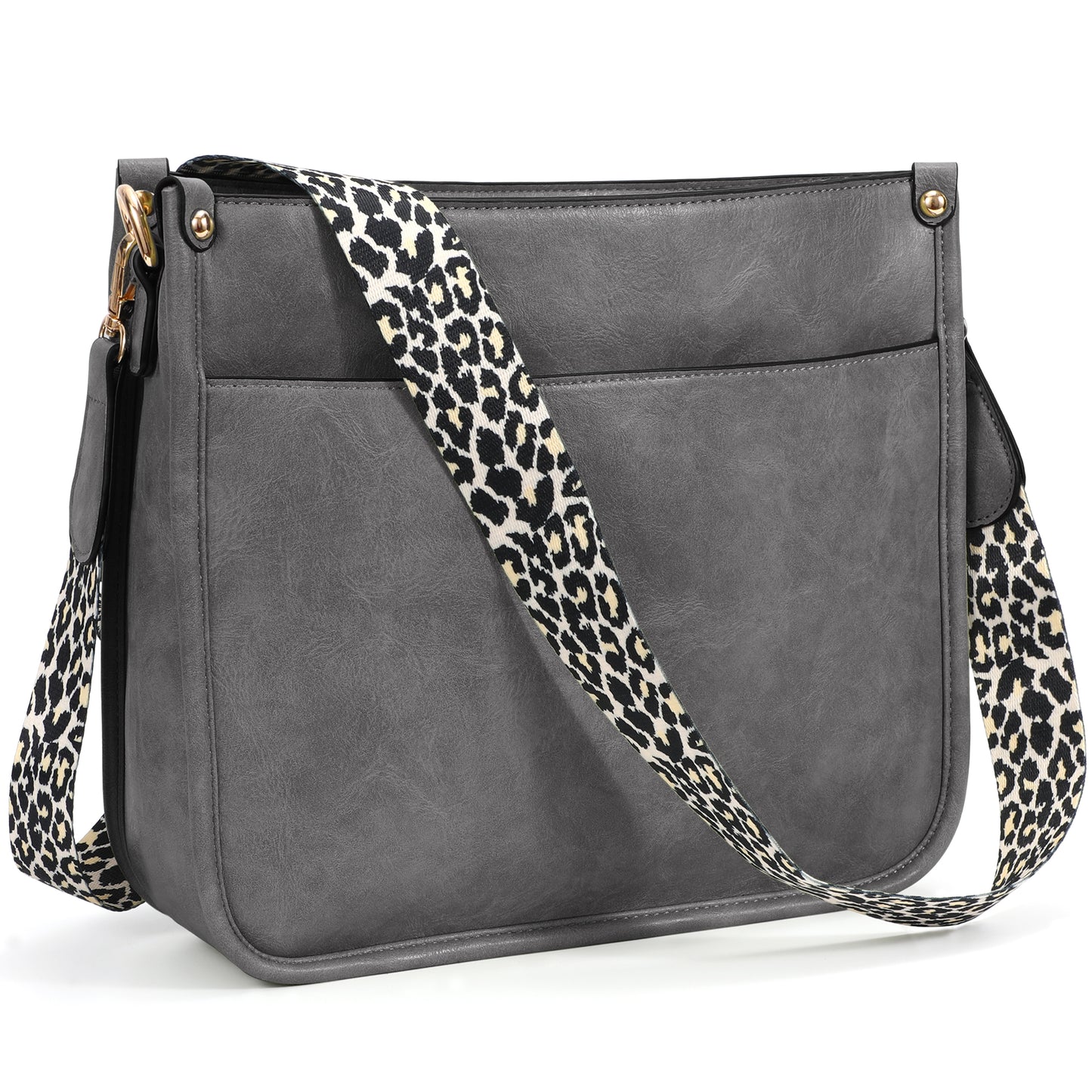 SUOSDEY Crossbody Bags for Women Trendy Vegan Leather Hobo Purses Shoulder Handbags