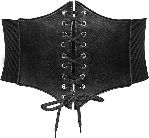 SUOSDEY Women Silver Concho Chain Waist Belt Western Cowgirl Metal Chain Belt for Dress Adjustable