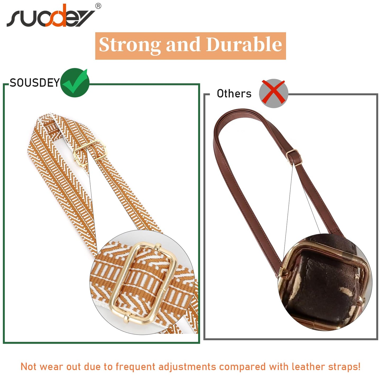 SUOSDEY Small Sling Bag for Women Vegan Leather Fanny Pack Crossbody Bags for Travel
