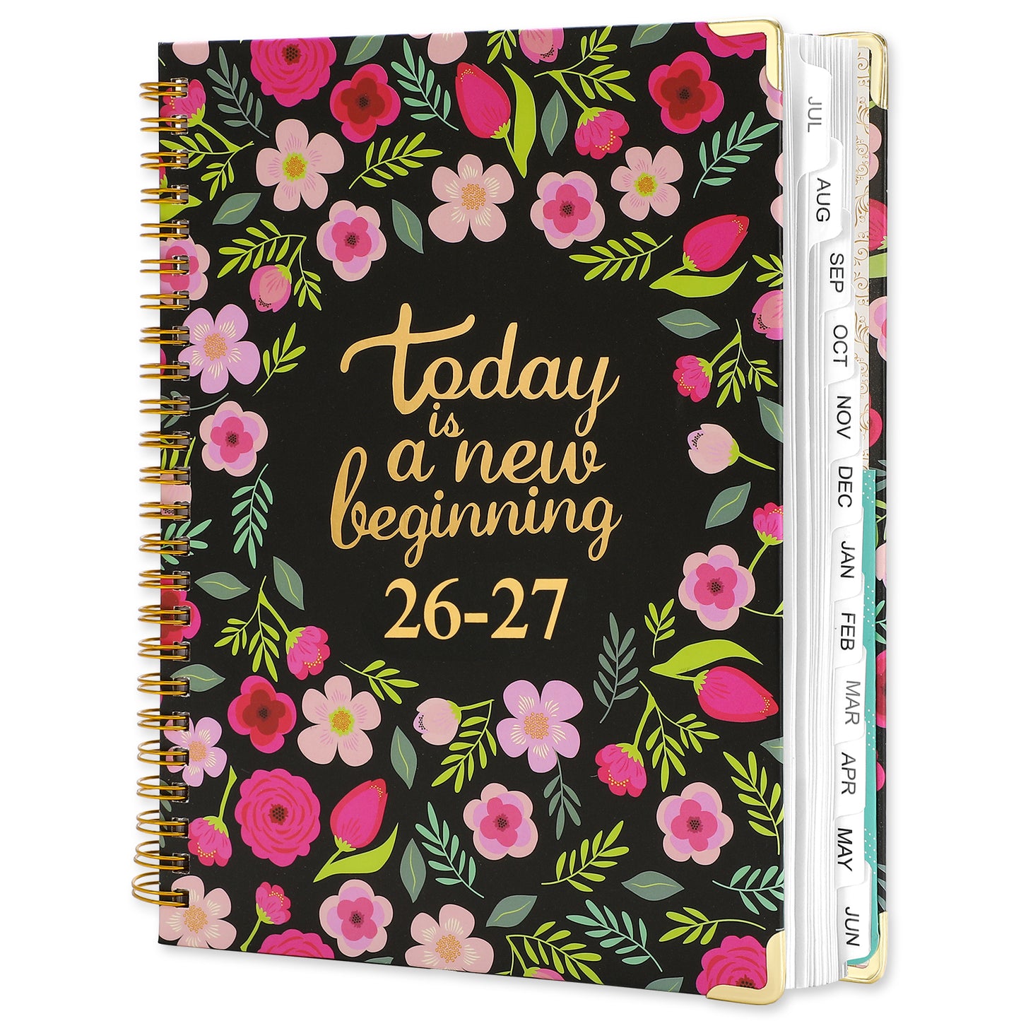 2026-2027 Academic Year Planner Calendar Notebook(JUL.2026-JUN.2027,6.3"x8.5")Daily Weekly Monthly Agenda Planner for Women Men