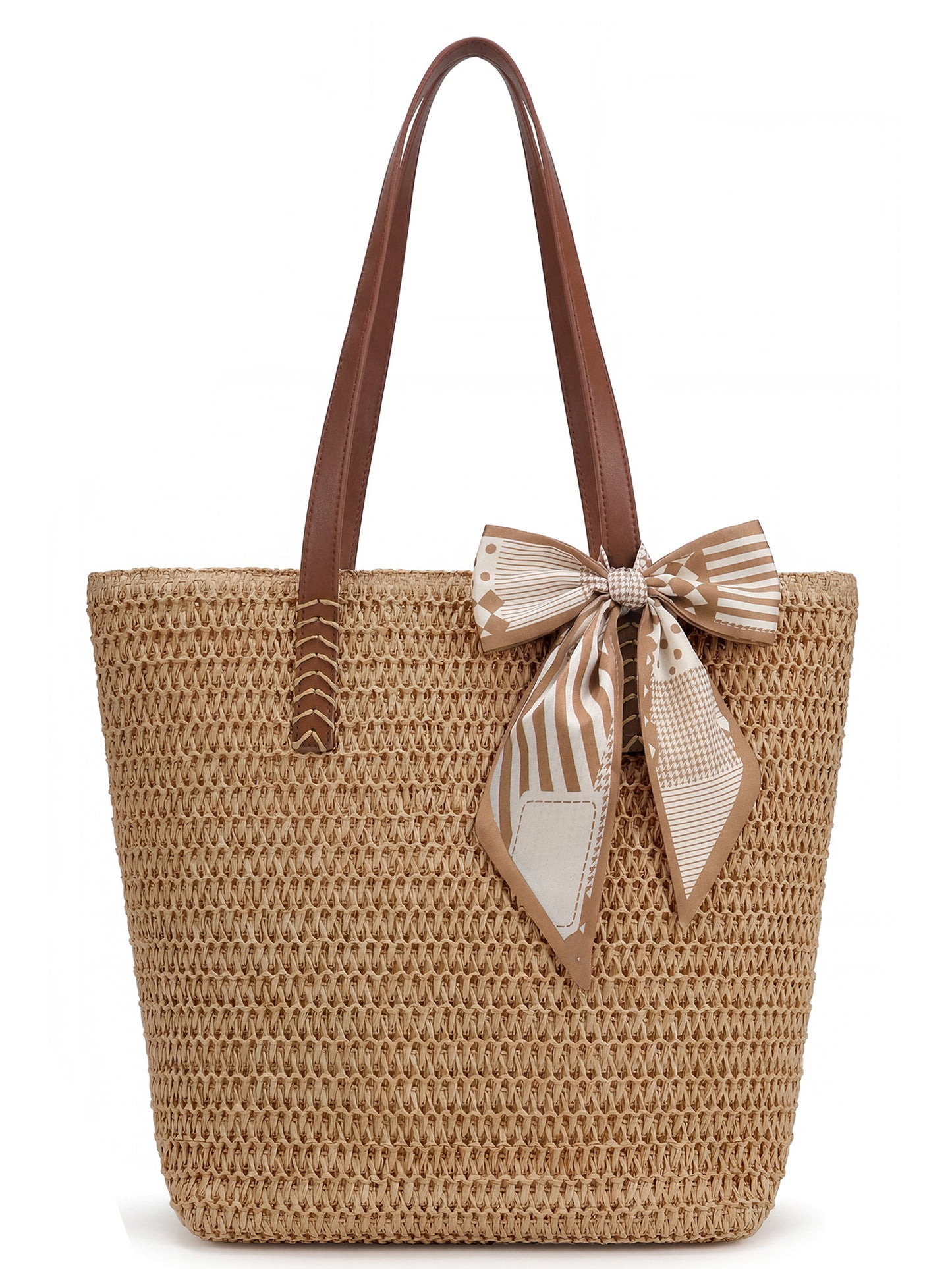 SUOSDEY Large Straw Beach Bag for Women,Beach Tote Bag Shoulder Handbags,Straw Bag Beach Purse for Summer